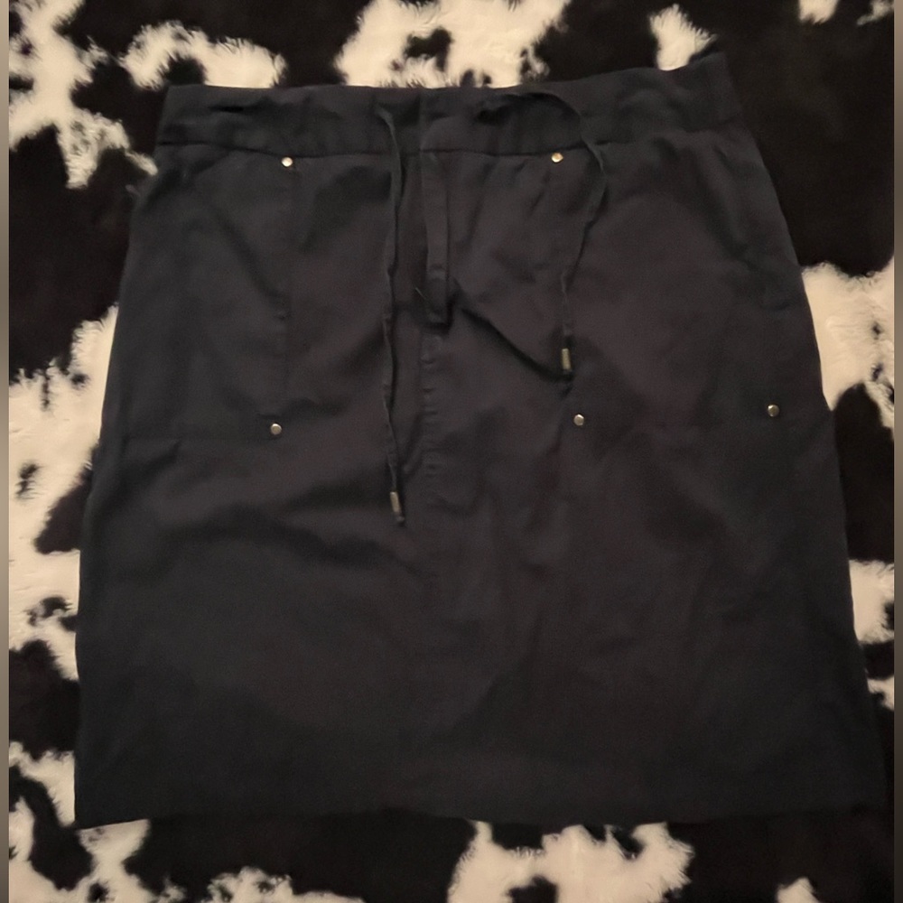 Navy Blue Skirt